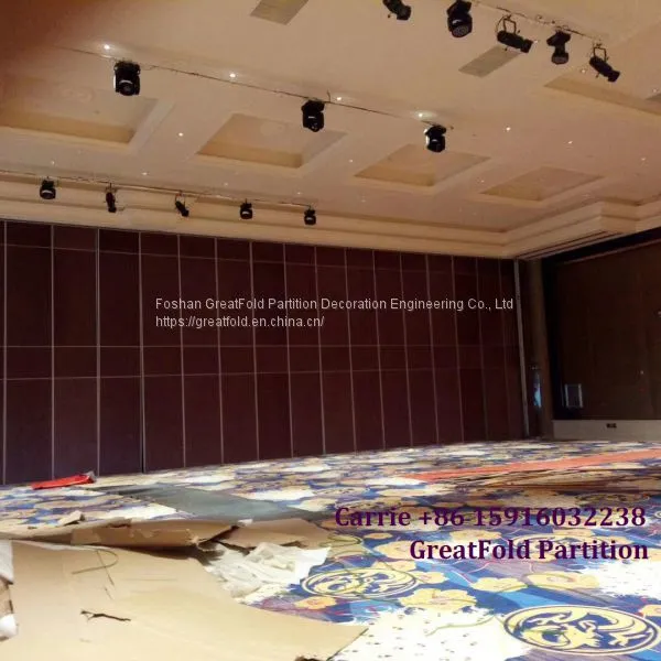 Manufacturer Aluminum Frame Room Folding Partition Wall for Conference Centerhigh Quality Collapsible Temporary Wall Room Dividers for Conference Center photo-4
