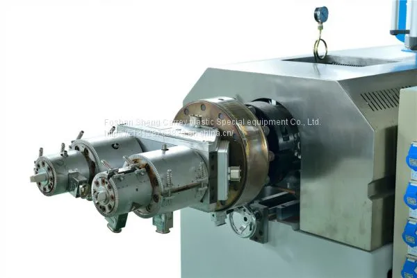 PVC Double Gavities Conduit Pipe Extrusion Line photo-3