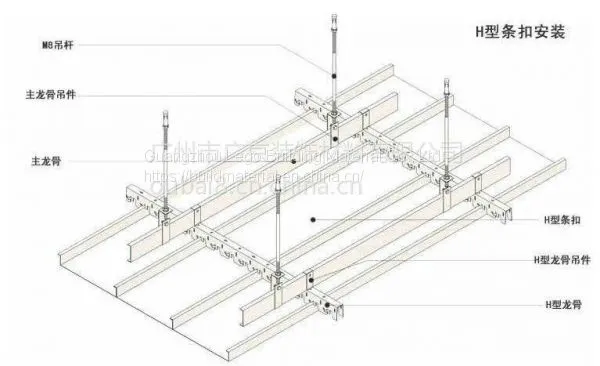 Corridor Original Ecological Wood Grain White Aluminum Gusset photo-2