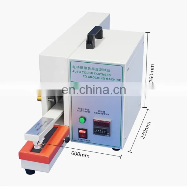 Electric Friction Fastness Tester Test Machine photo-4