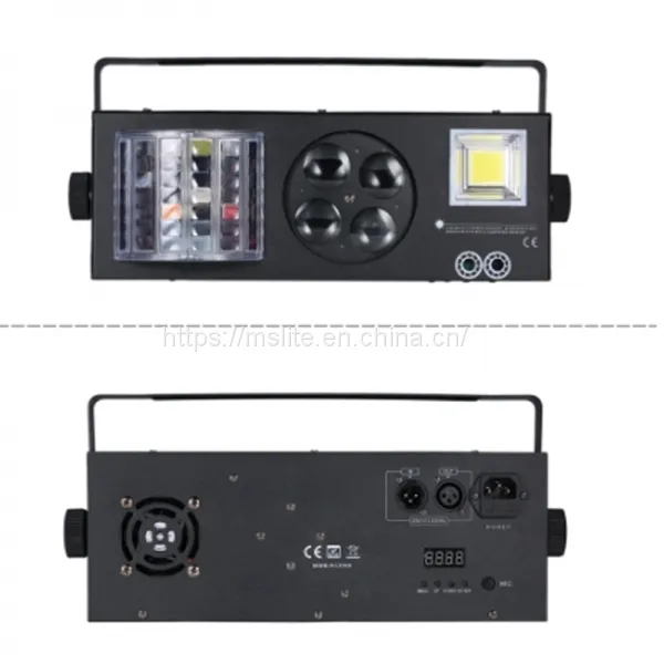 DJ Party Disco Lights With Remote, 4 in 1 Multi-Effects Pattern Projector Lamp Compatible photo-4