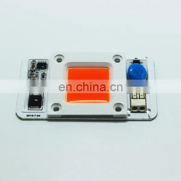 AC110V 220V 50W Full Spectrum Solderless Driverless COB Led Chip For Grow Light DIY photo-3