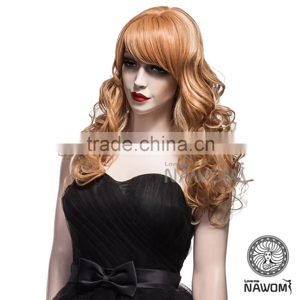 Fashion Fluffy Big Wave Femal Ewigs Hair photo-3