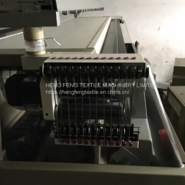 SHIMA SEIKI Computerized Flat Knitting Machine 2001-2002 SES 122S 12G DOWN SCREEN TRICOT JERSEY KNIT photo-5