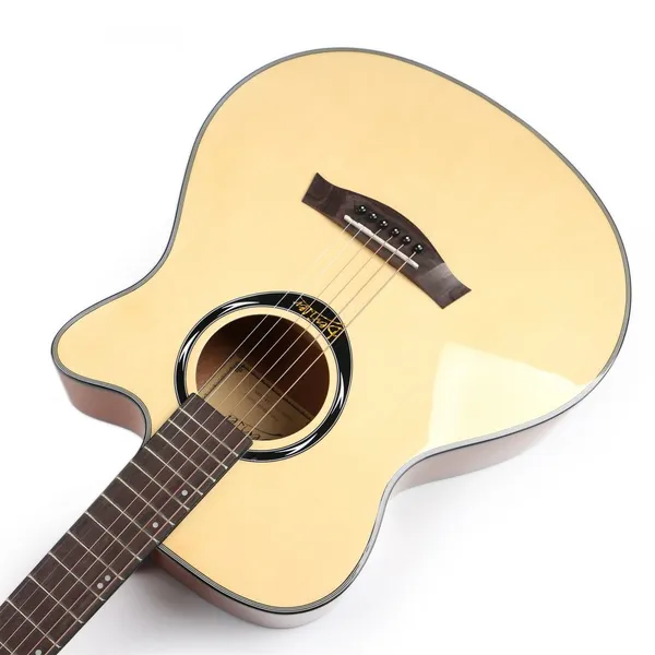 Acoustic Guitar Made in China Deviser L720A Steel Strings OEM Guitar Good Quality With Wholesale Price photo-2
