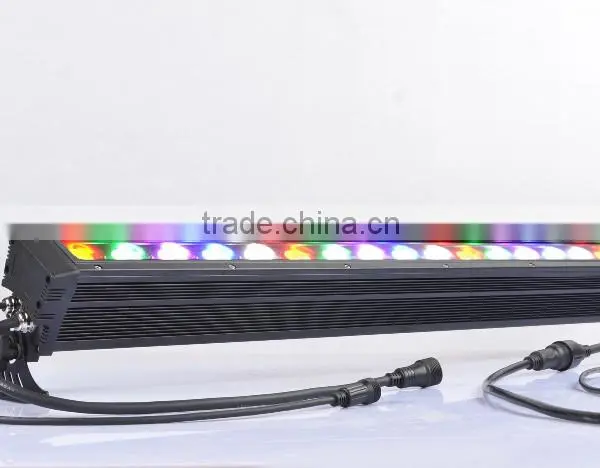 Waterproof 18pcs*10w RGBWA Led Strip Wall Washer Light photo-3