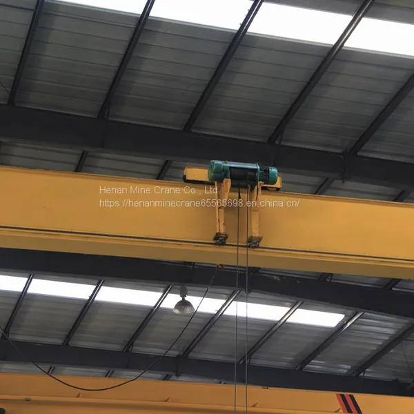 Top Quality Remote Control Single Beam Partial Hanging Hoist Trolley E0T Crane photo-3