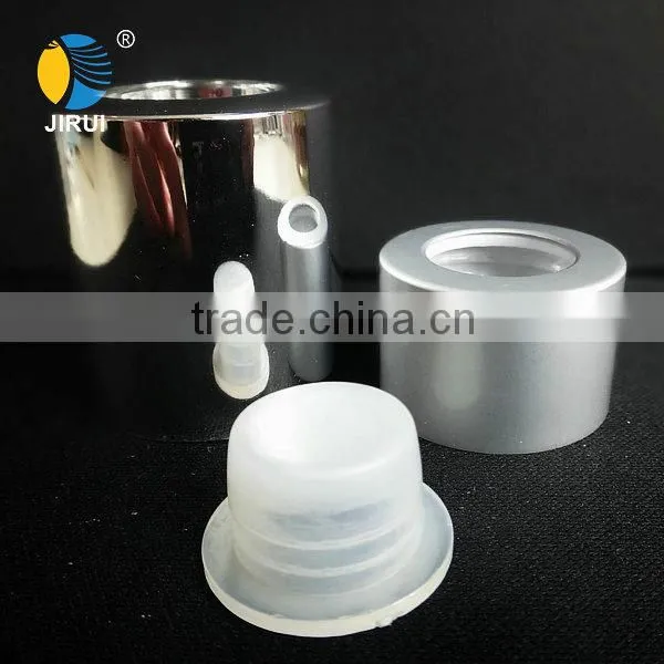 28mm Stock of Silver&golden Aluminum Caps for Glass Bottles photo-3