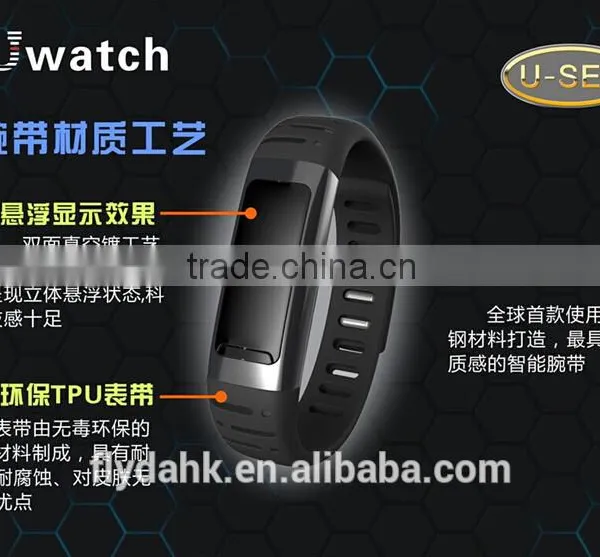 New Fashion U Watch U9 Smart Bluetooth Watch SmartWatch Wrist Pedometer Wifi Hotspots Android Phone U9 Smart Watch photo-5