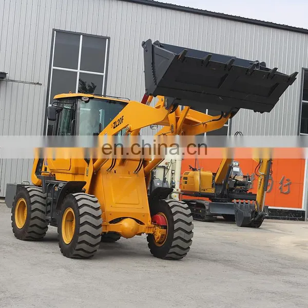 ZL20F Construction Export 2 Ton China Wheel Loader Mini Tractors With Front End Loader for Sale Loader photo-4