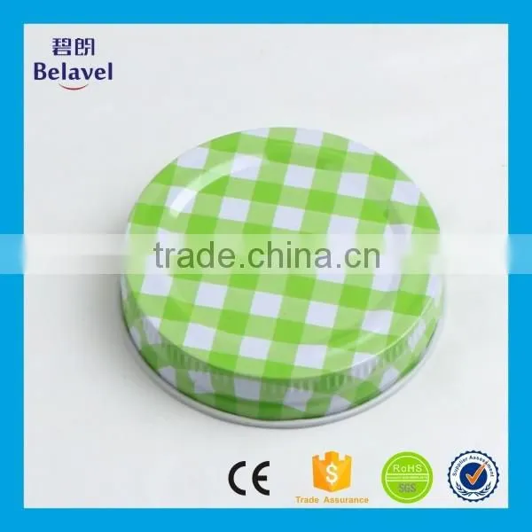 High Quality Regular Size 70mm Mason Jar Lid Metal Screw Top Lid photo-2