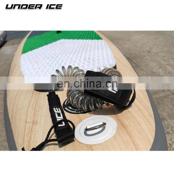 10'6''x32''x6'' Standard Size UICE Nature Grey Wood Design Inflatable Sup Stand Up Paddle Board ISUP Air Board photo-4