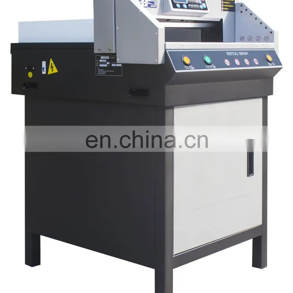 New Product Heavy Duty Fully Automatic Guillotine A4 Paper Cutter Cutting Machine With LCD photo-3