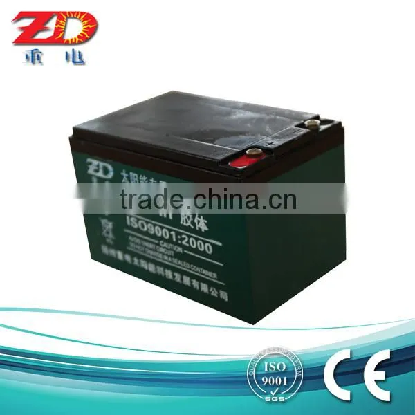 DEEP CYCLE BATTERY 12V12AH GEL BATTERY SOLAR BATTERY