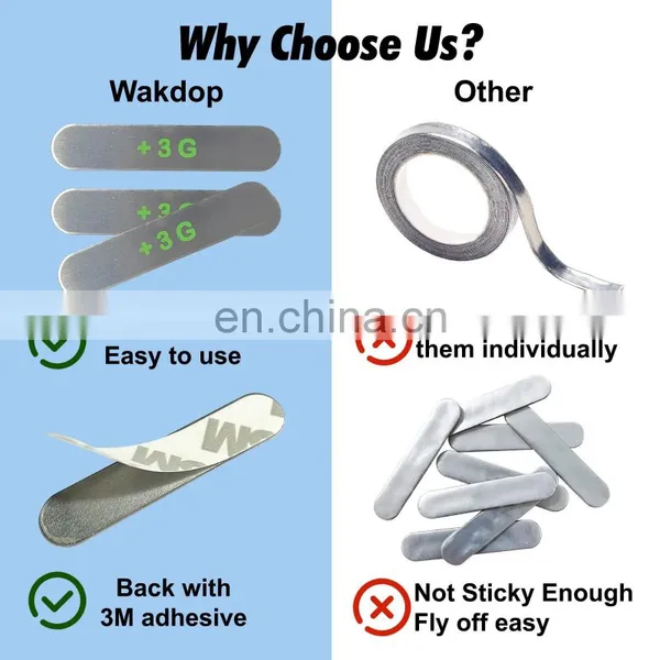 Pre-Measured 3g Weighted Strips Weighted Lead Tape for Pickleball Paddles Pickleball Lead Tape photo-3
