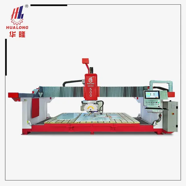 Automatic 5 Axis CNC Bridge Saw Stone Sawing Machine photo-3