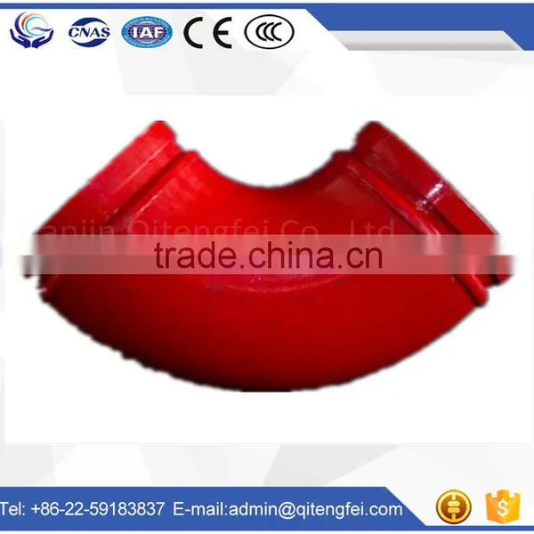 Schwing Steel Pipe Bend, Concrete Pumps Part, DN125*R1000*45D photo-3