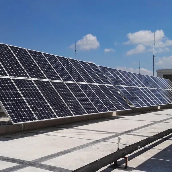 Solar on Grid Tracking System Solution 30KW PV Panel Bracket Single Axies Tracking photo-3