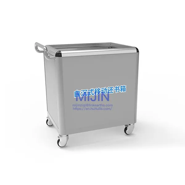 Smart Library Equipment Book Drop Mobile Book Return Bin A Platform for Placing Books When They Are Returned to the Library photo-5