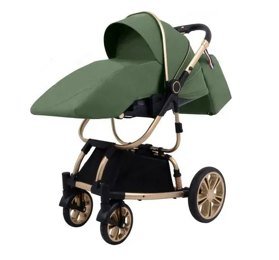 Wholesale Baby Stroller With Cup Holder Linen Material Baby Stroller With Cup Holder for Travel Cheap and Elegant photo-4