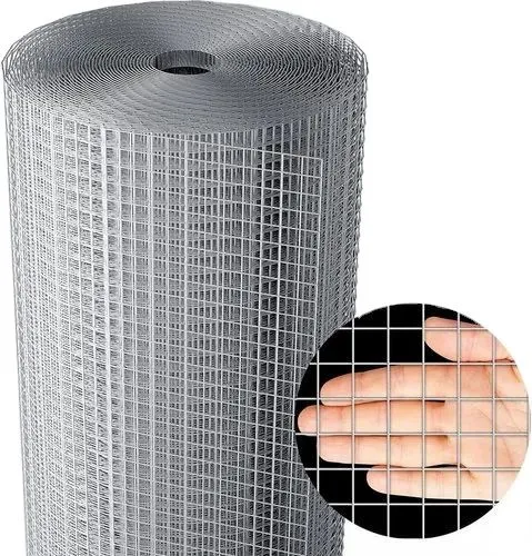 Galvanized Welded Fencing Net Iron Wire Mesh/ Welded Iron Wire Grid Chicken Wire Mesh Roll Sand Sieving Mesh photo-2