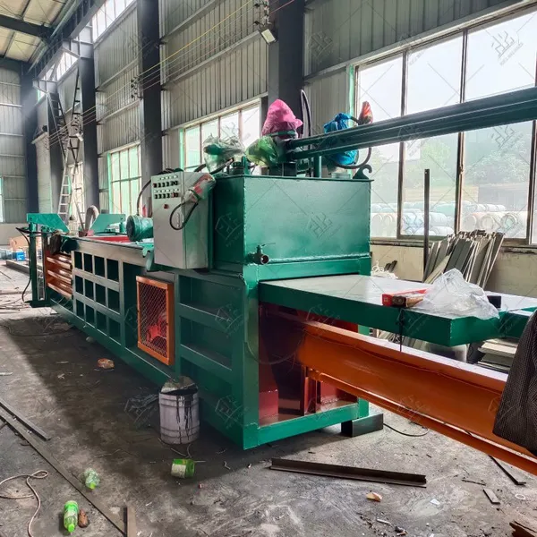 Cardboard Compactor Automatic Paper Cardboard Waste Pet Baler Baling Press photo-2