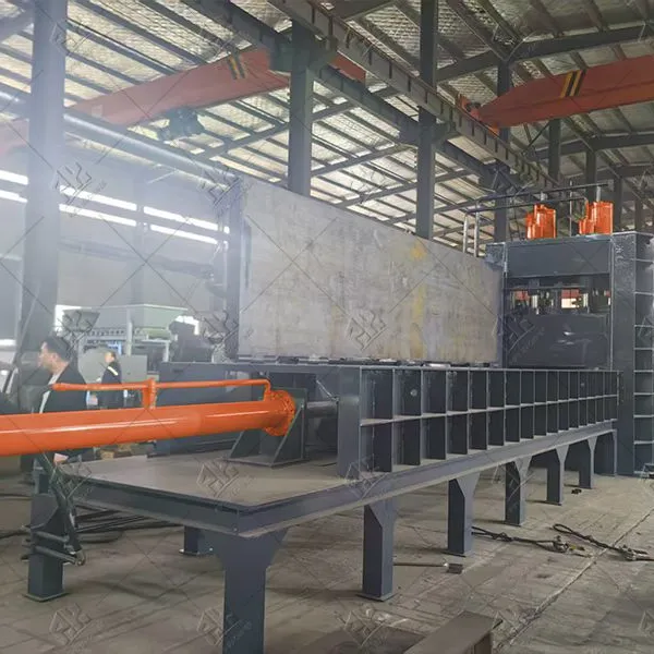 Hydraulic Gantry Shearing Machine for Shearing Waste Metal Includes Alloy Aluminum Gantry Shear photo-4