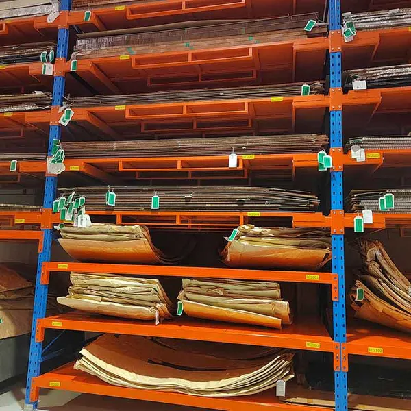 Customizable Heavy Duty Panel Rack Sheet Metal Storage Rack for Logistics and Warehouse