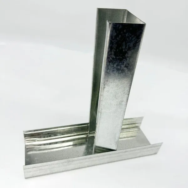 Steel Double Furring Channel 25mm Depth for Gypsum Board Installation