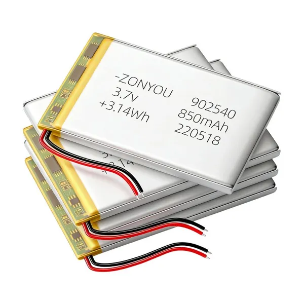 Wholesale High-Performance 902540 Pouch Cell Battery 850mAh LiCoO2 Cathode 500 Cycles for Consumer Electronics Power Tools Fans photo-5