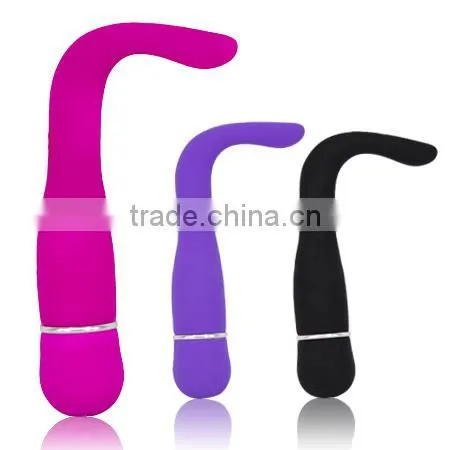Hot Sexy Woman Masturbation Waterproof 'L' Shap Pussy Vagina Insertable Vibrator Sex Toy for Adult photo-5