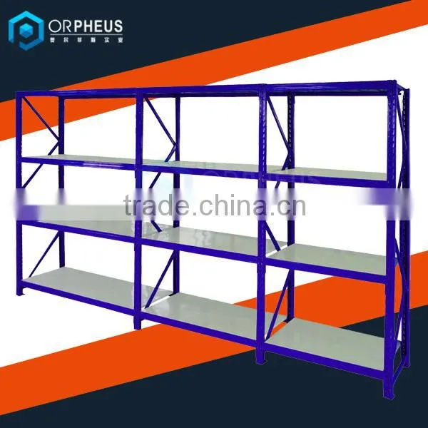 Service Equipment Custom Steel 4 Tier Used Supermarket Shelf photo-3