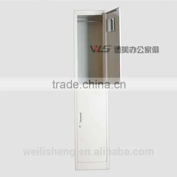2 Door Office Simple Employee Storage Clothing Locker Cabinet photo-6