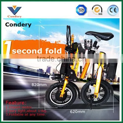 12 Inch Standard Configuration Folding Electric Bike Battery photo-6