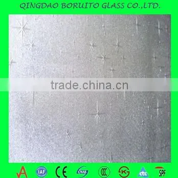 Decorative Figured Glass Pattern Glass Float Glass for Building photo-3