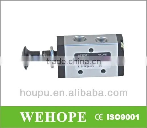 Low price pneumatic push button valve 4R210-06 4R series