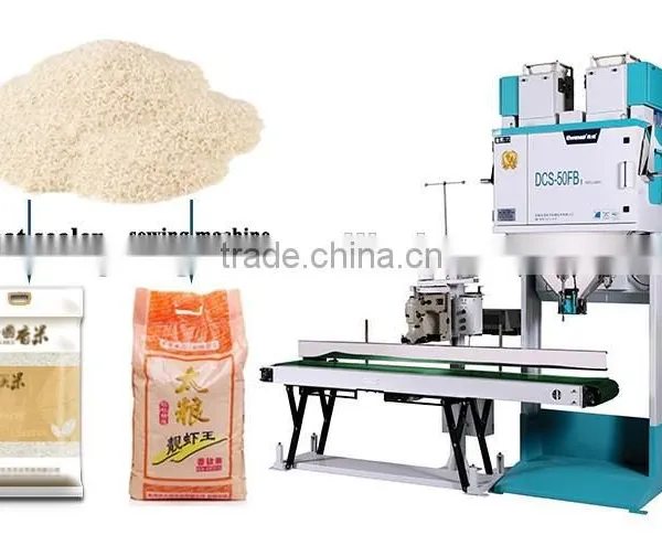 Low Price Grain Packing Machine,peanut Bagger With Sewing Machine