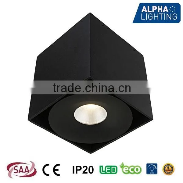 Elegant Design Hight Power Frame Brightness Square Surface Fixed Led Ceiling Light Led photo-2