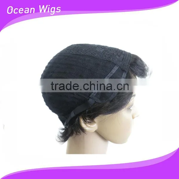 Soft and Smooth China Short Style Human Hair Wig for Black Women photo-5