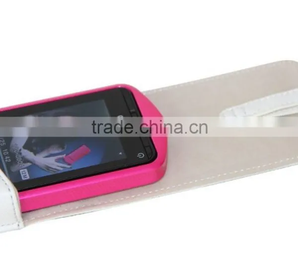 New Factory Custom Vertical Protective White Synthetic Leather Camera Case photo-2