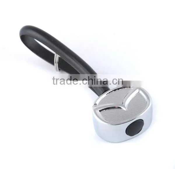 Zinc Alloy Rubber Band Car Key Chain photo-3