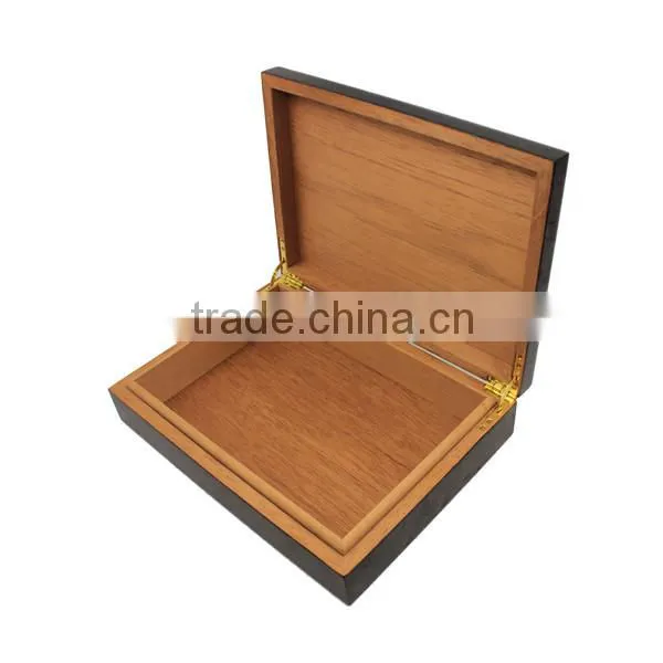 Wholesale Custom Logo Wooden Cigar Humidor photo-3