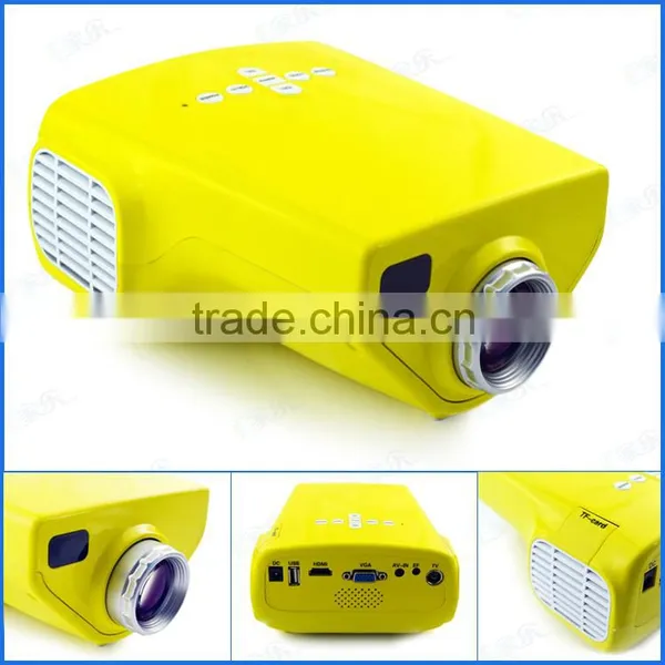 High Quality Cheap Mini Pocket Projector Digital Video Projectors Multimedia Player Home Theater With HDMI photo-2