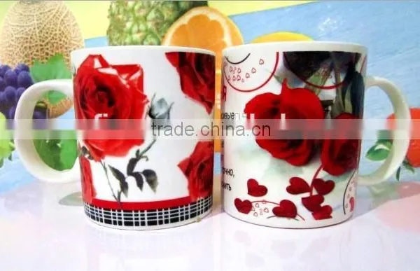 Shaped Ceramic Couple Mug photo-5