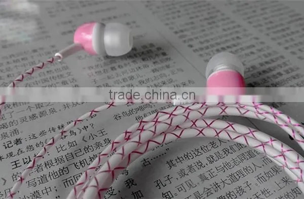 2015 Electro Light Earphones 3.5mm Handsfree For Mobile Phones Mic Volume photo-6