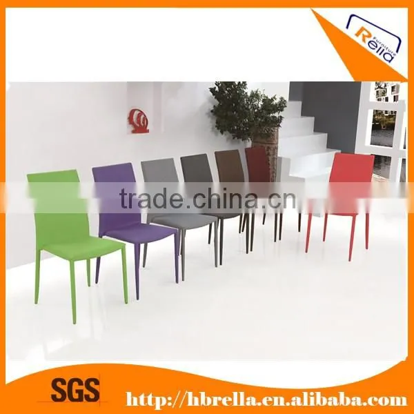 2015 Black PU Leather Dining Chair photo-5