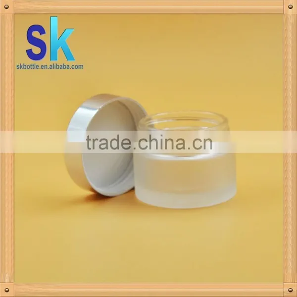 Wholesale Custom Made Comestic Packaging Glass Jar Series/empty Designer Glass Jars for Skin Cream Wholesale photo-3