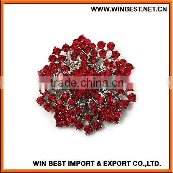 2015 Hot Selling Bridal Rhinestone Brooch, Fashion Rhinestone Brooch,metals Brooch photo-5