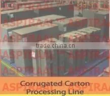 Corrugated Carton Processing Line Conveyor Material Handling