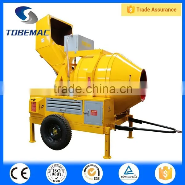 TOBEMAC High Quality JZF350 Concrete Mixer With Pump for Sale photo-3
